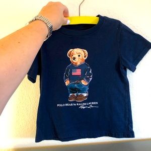 Polo bear t shirt 4t